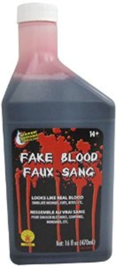 fake blood clothes stain|non staining blood recipe.